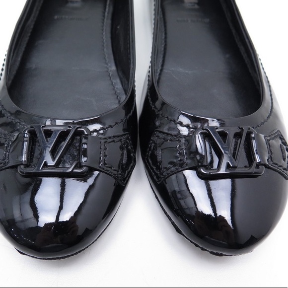 Louis Vuitton Vernis Black Ballerina Flats  - 38.5 - Picture 3 of 11